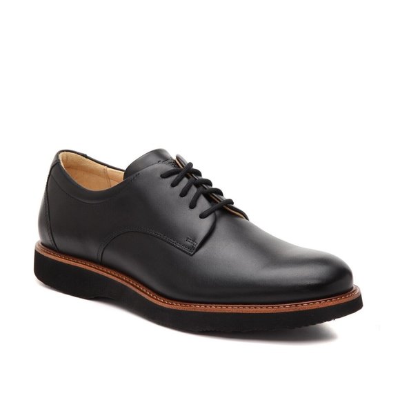 New! Samuel Hubbard Men's Founder M2100-048 Black Leather Size 12 US DD335